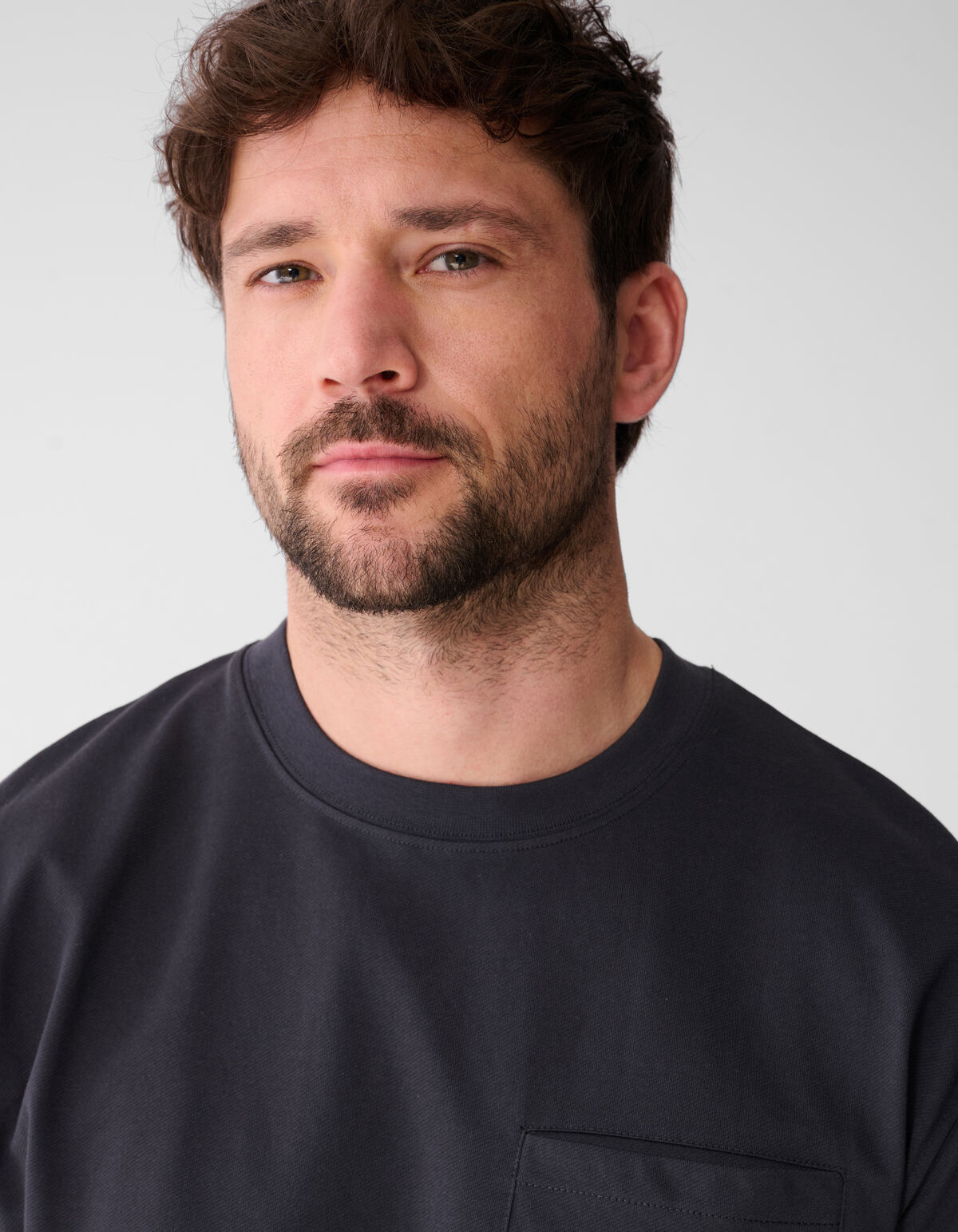 Pocket T-shirt Zwart