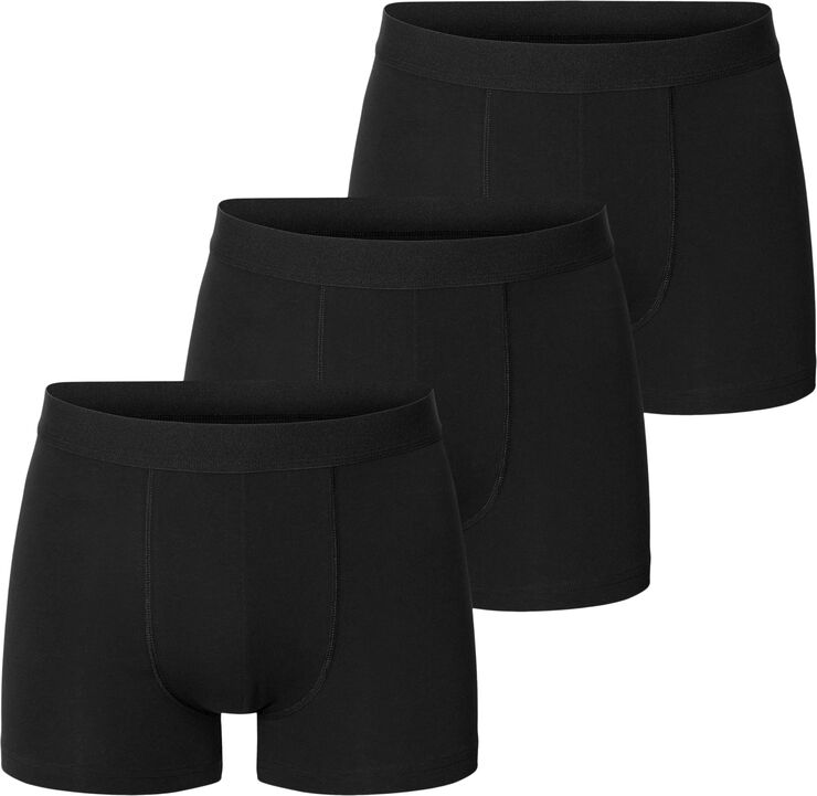 Bread & Boxers Boxer-Brief 3-pack Black
