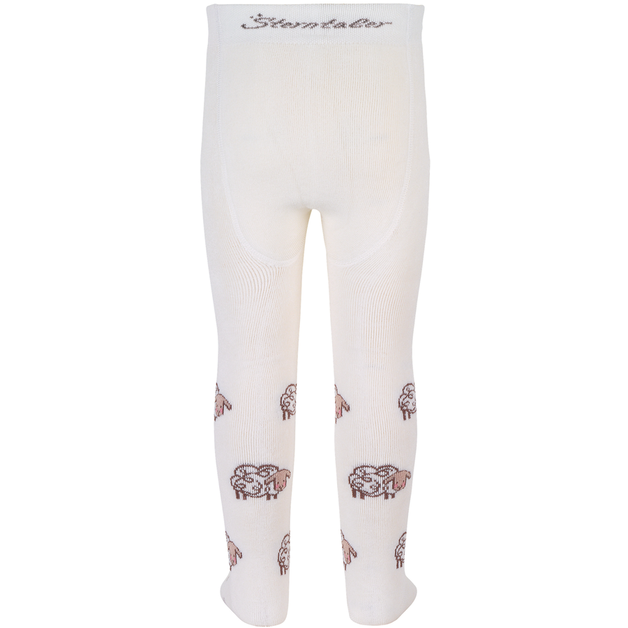 Sterntaler Strumpfhose Schafe ecru