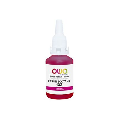 Cartouche compatible Epson EcoTank 102 - magenta - Owa