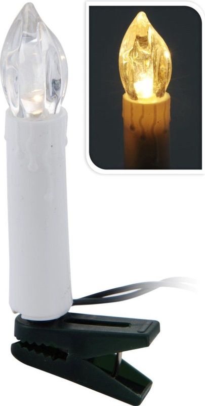 Kaarsverlichting 30 LED - Warm wit