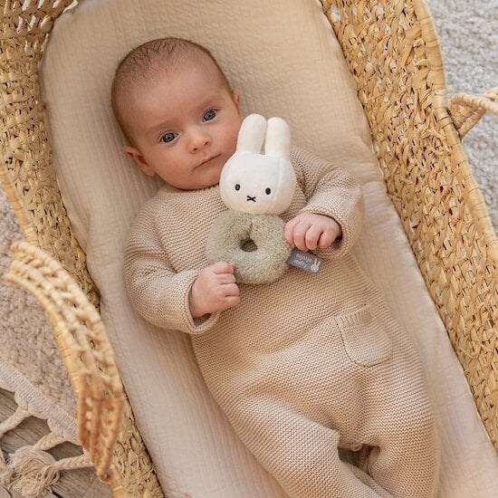 Hochet Miffy Fluffy   Vert        de               Miffy