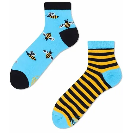 Many Mornings Socken Bee Bee Quarter 39-42
