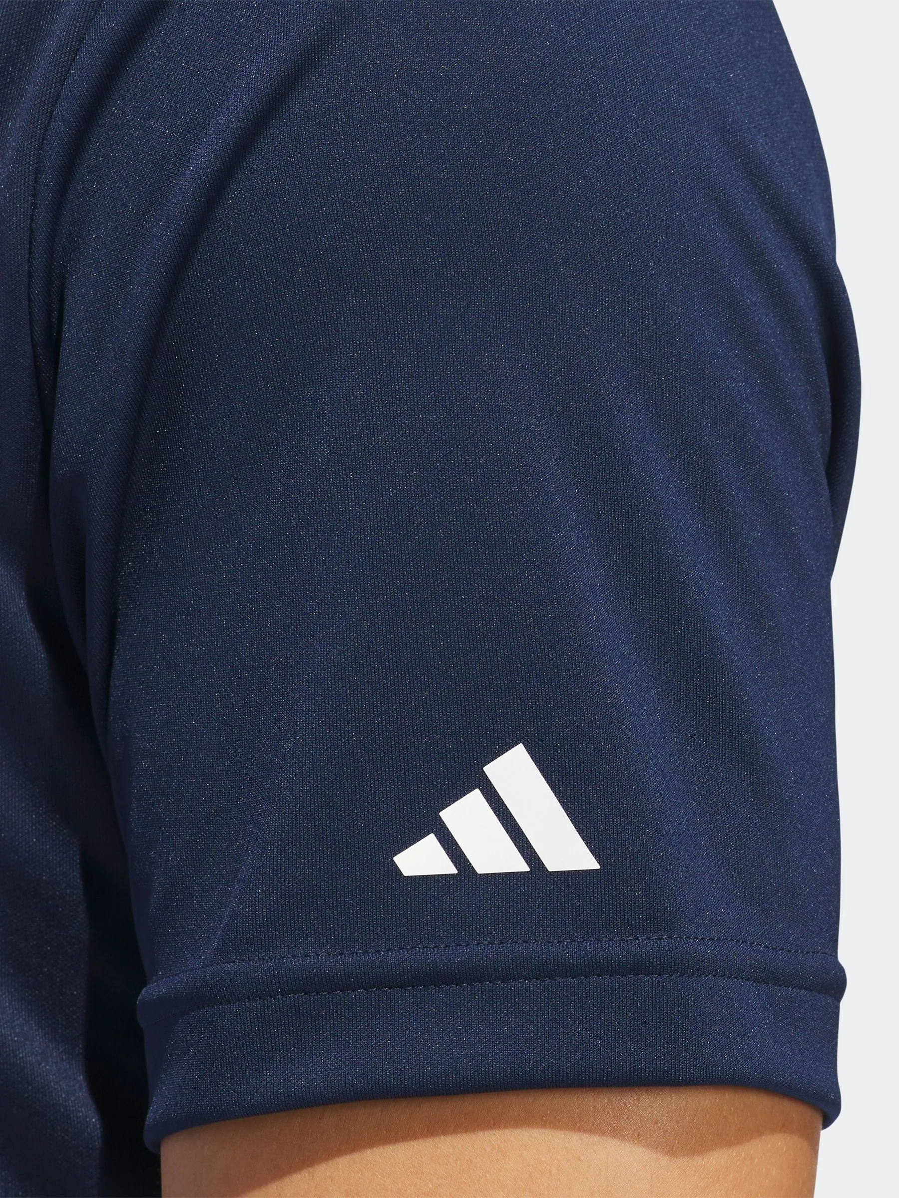 Marineblauw - adidas - Golfshirt