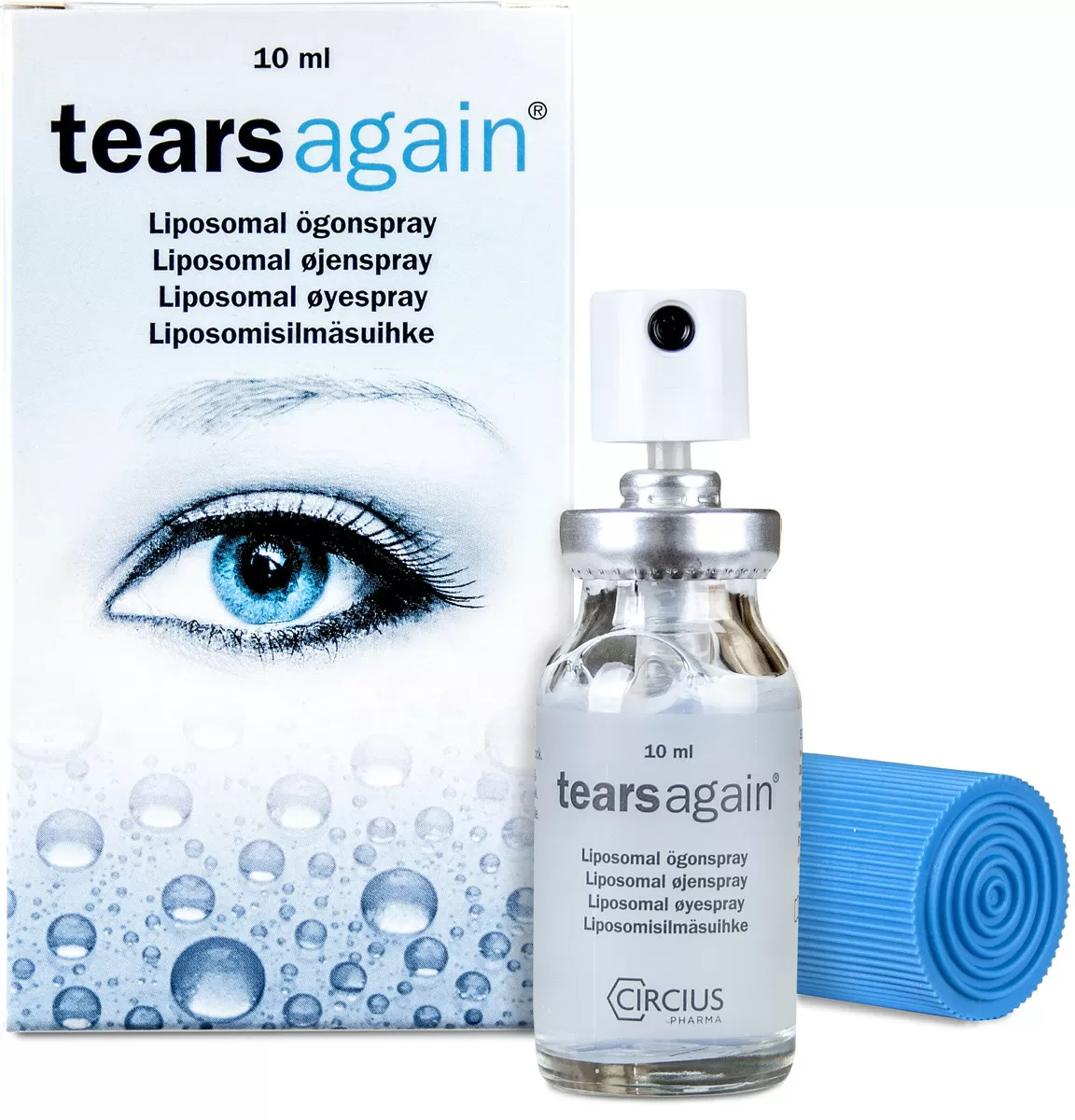Tearsagain, øjenspray - 10 ml