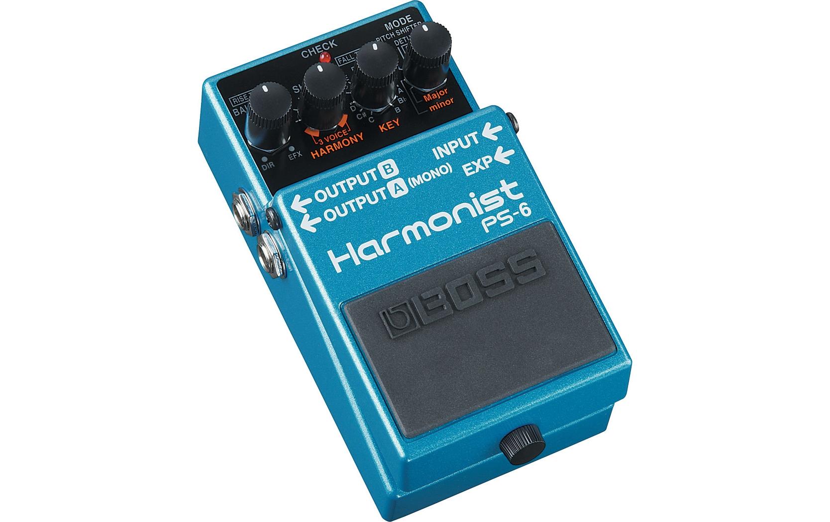 Pedal PS-6<br>Harmonist- und Pitch-Shifter-Pedal für praktische Sound-Manipulationen