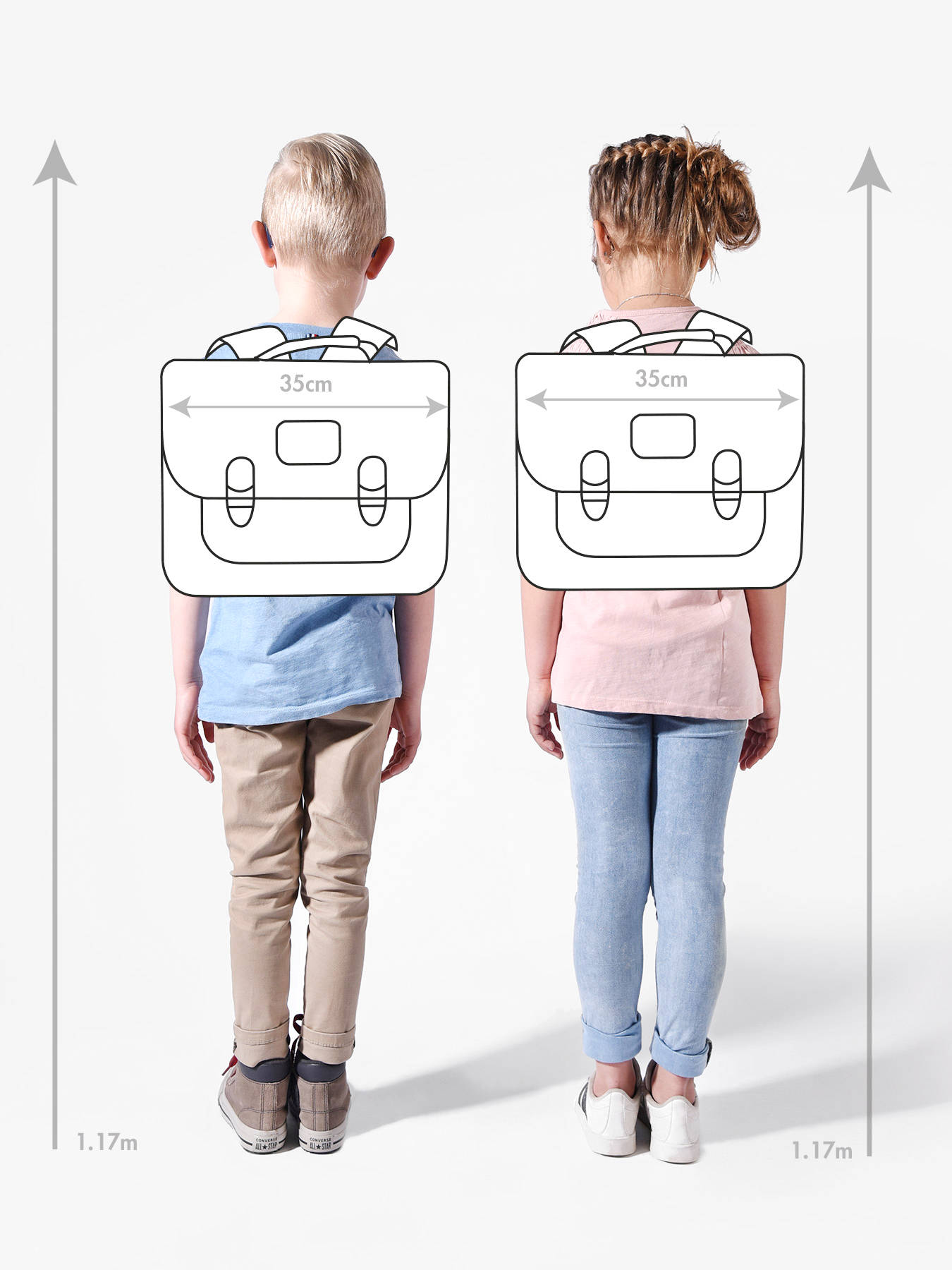 Cartable 2 compartiments CAMELEON