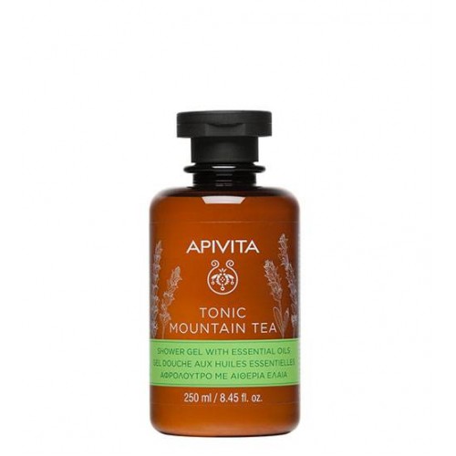 Apivita Tonic Mountain Tea Gel Banho com Óleos Essenciais 250ml