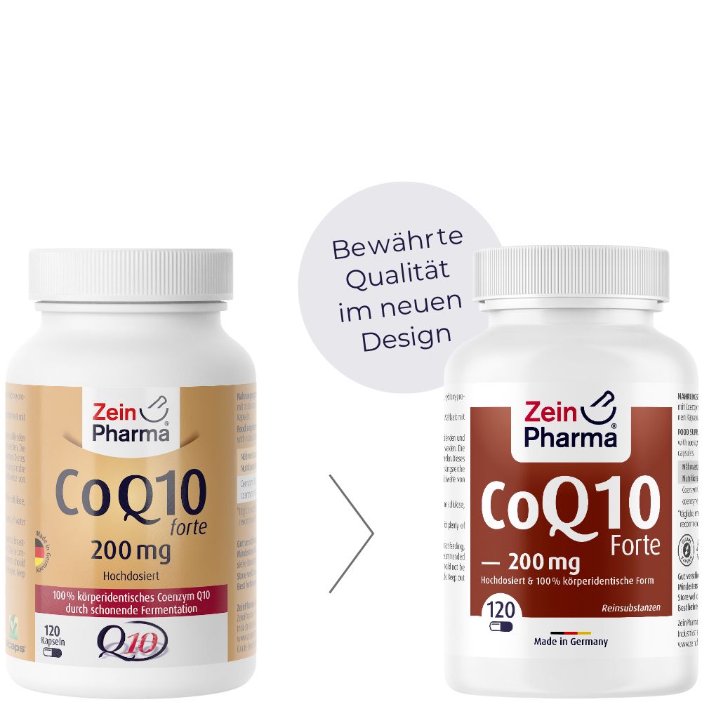 ZeinPharma® Coenzym Q10 Kapseln forte 200 mg