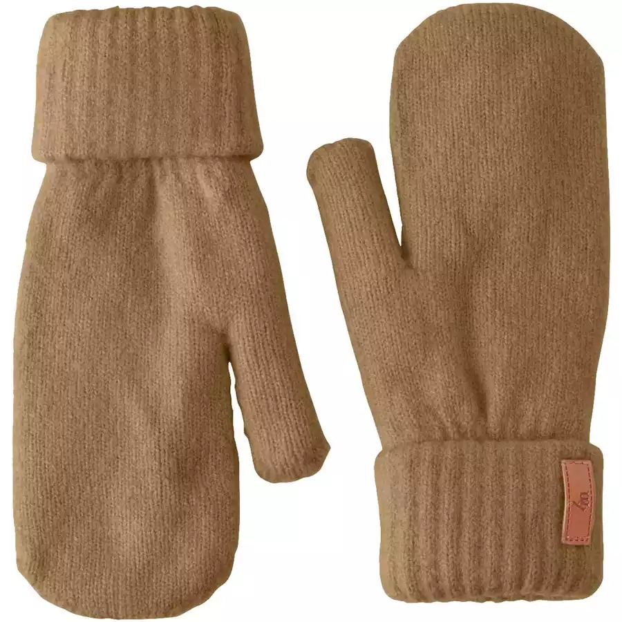 BabyMocs Handschuhe Vegan hellbraun