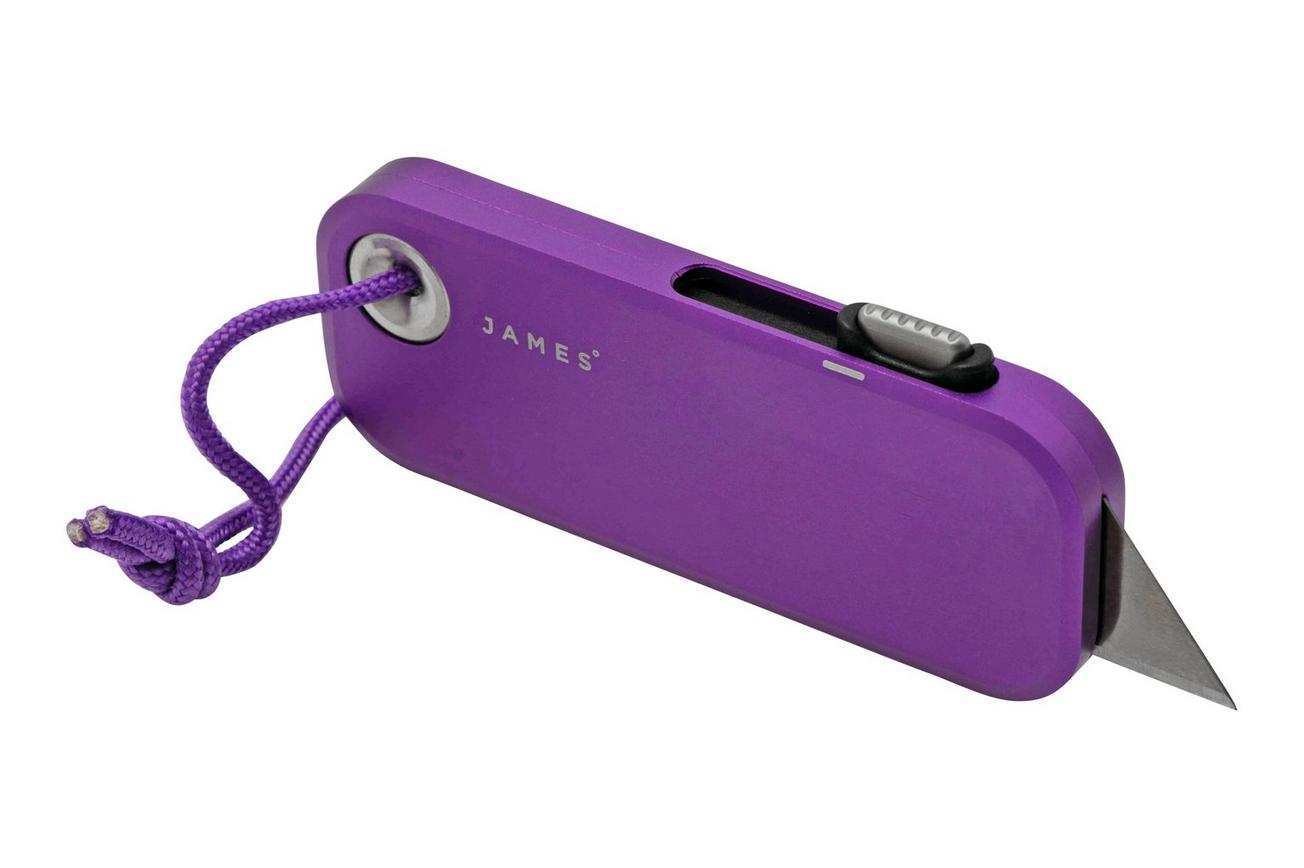 The James Brand The Palmer KN121207-00 Atomic Purple Aluminum KN121207-00, utility mes