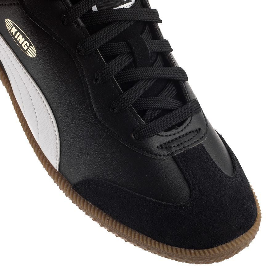 PUMA King 21 IT - Noir/Blanc