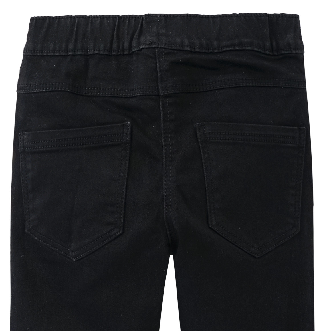 Famy Mädchen Jeggings mit Stretch-Bund schwarz
