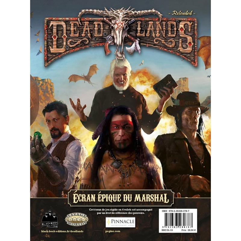 Deadlands Reloaded - Ecran épique