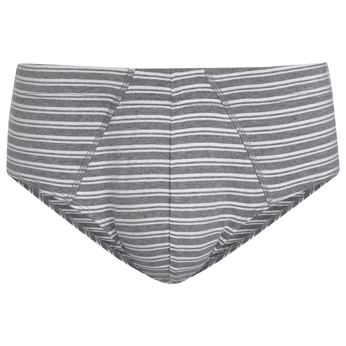 VanVaan Herren Slip mit Streifen dunkelgrau
