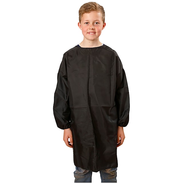 Maleforkle, L: 81 cm, str. 7-12 år, svart, 1 stk.