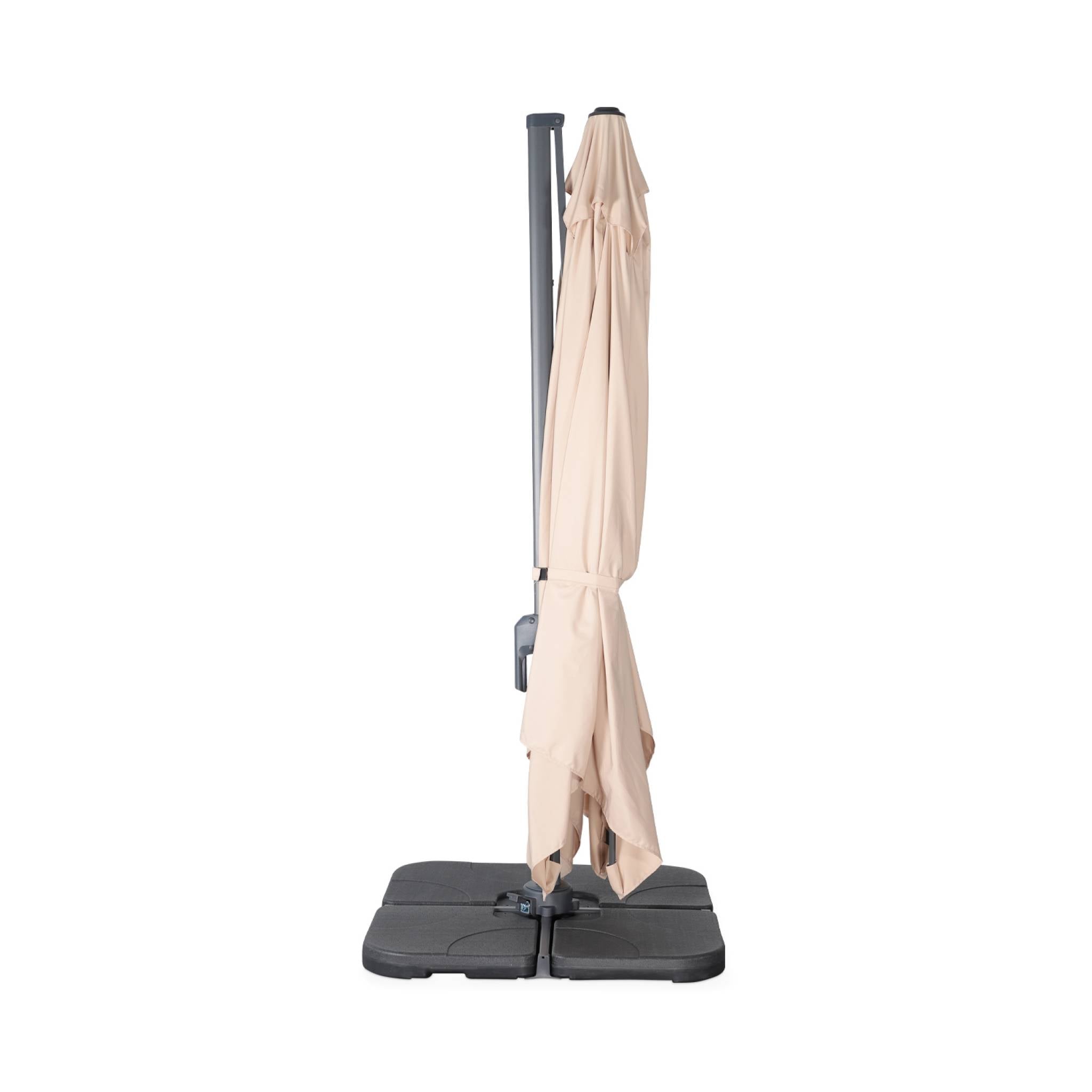 sweeek - Rechthoekige zweefparasol 3x4 m â Antibes