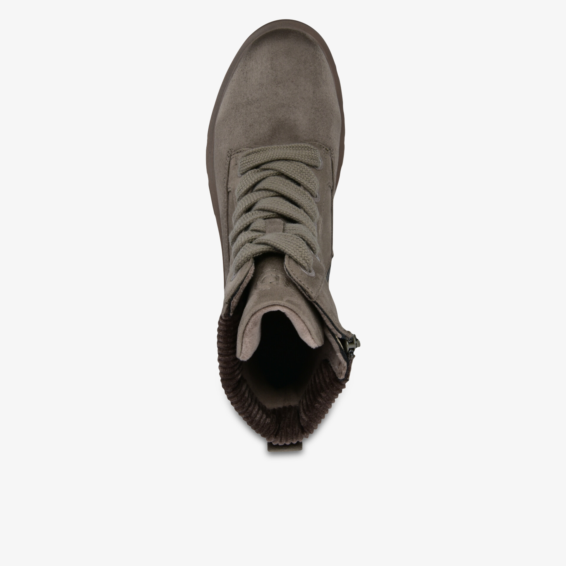bugatti Damen Schnürstiefeletten grau