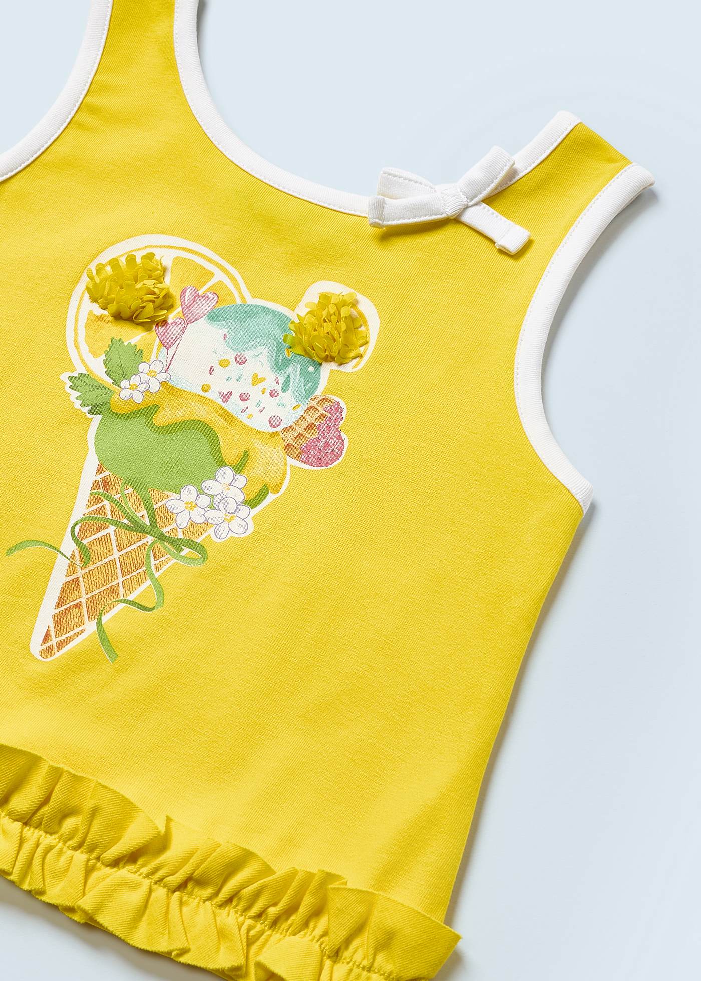 Conjunto de 2 peças em algodão sustentável para bebê