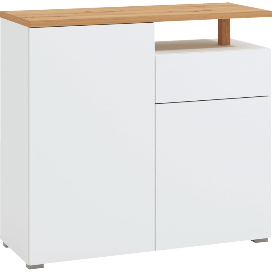 Sideboard Aterno Dekor weiss 180 x 94 x 40 cm