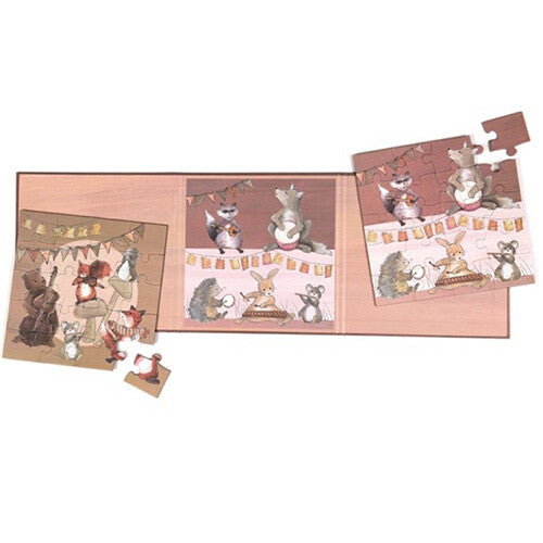 Egmont toys magnetische puzzel muzikanten - 2x20st
