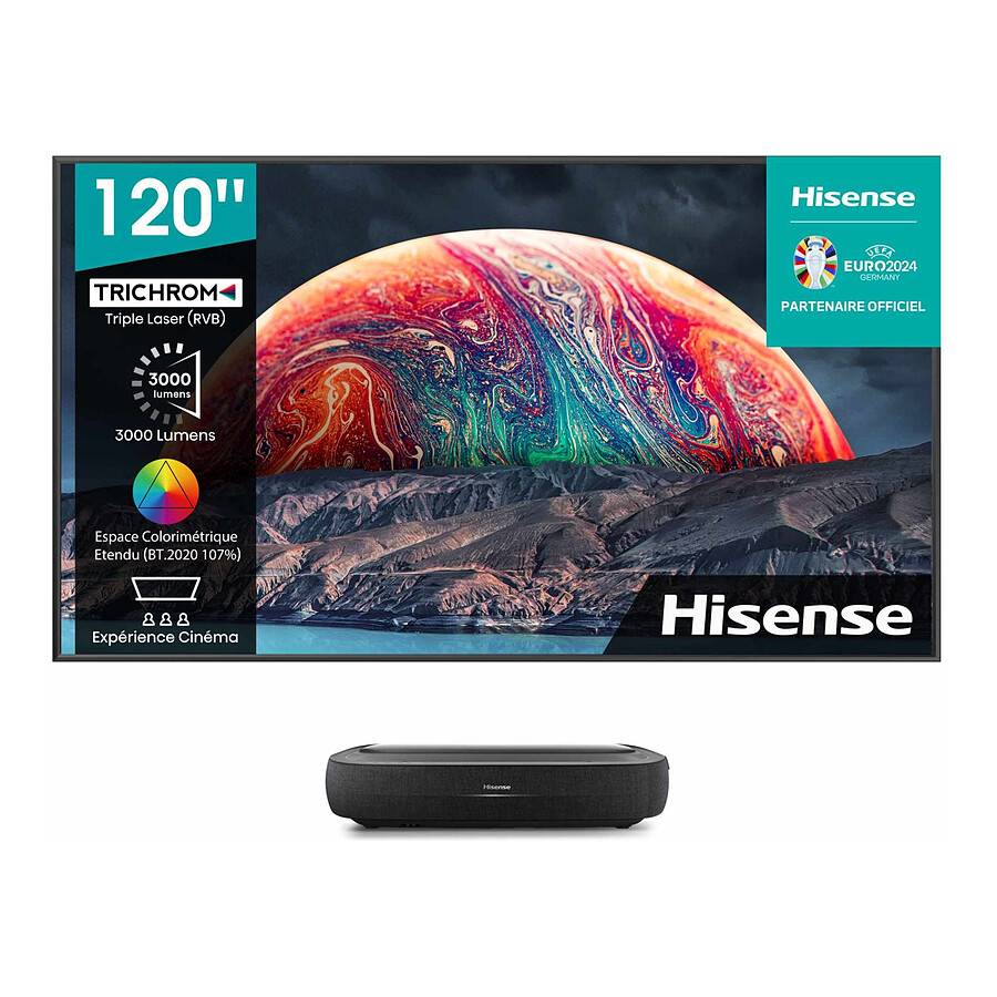 Hisense 120L9HD - DLP Triple Laser UHD 4K - 3000 Lumens