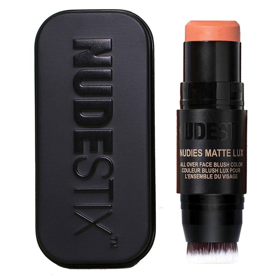 Nudestix Nudies Matte Lux All Over Face Blush Color Pretty Peachy 7g