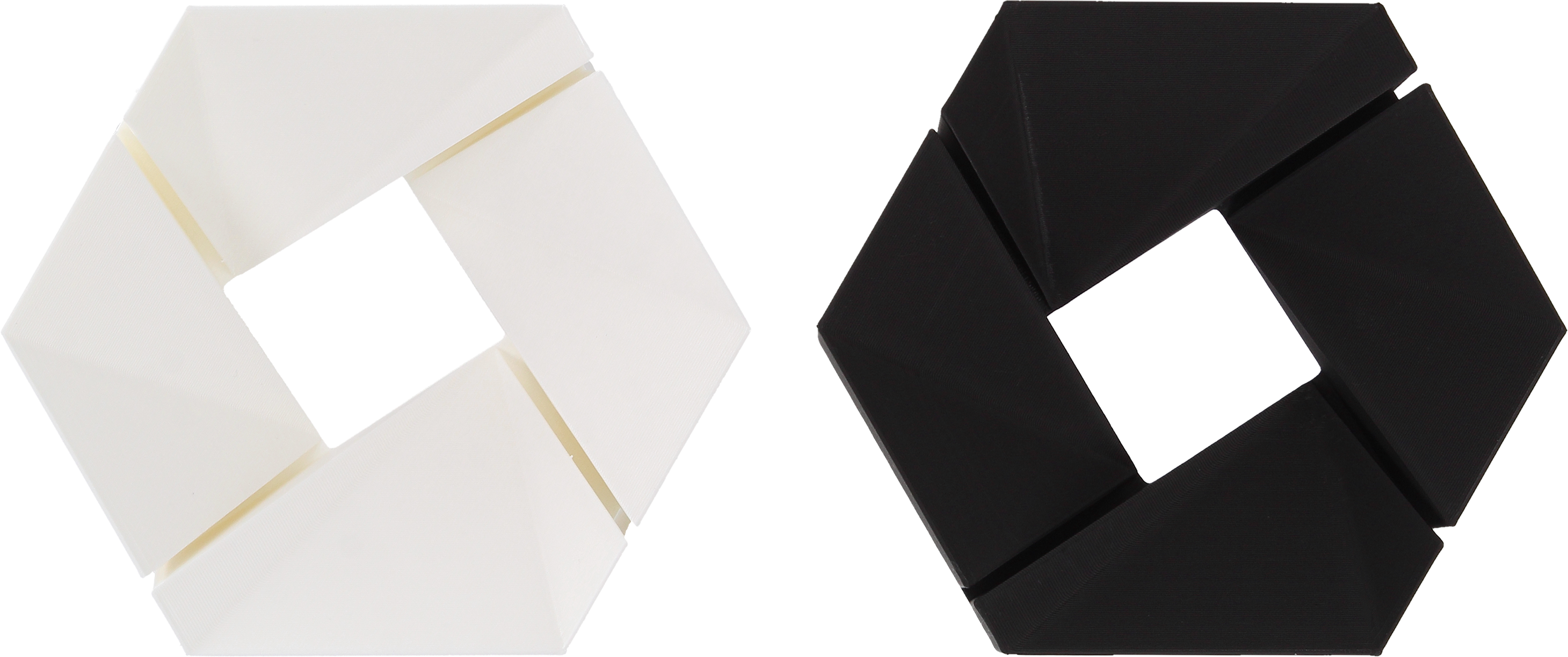 3DJAKE  ecoPLA Weiß & Schwarz Spar-Set, 2 x 1,75 mm / 1000 g    Allround PLA Filament im Spar-Set zu einem unschlagbaren Preis