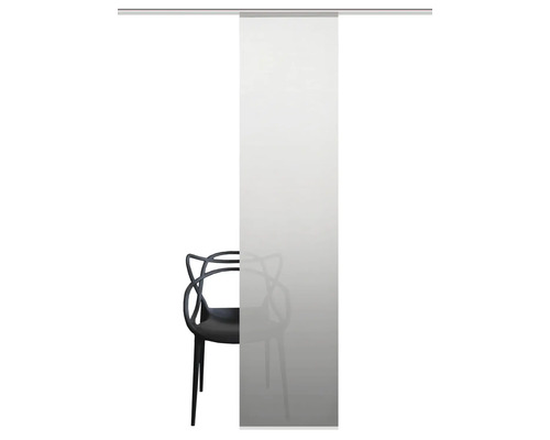 Schuifgordijn Madrid grijs 60x245 cm