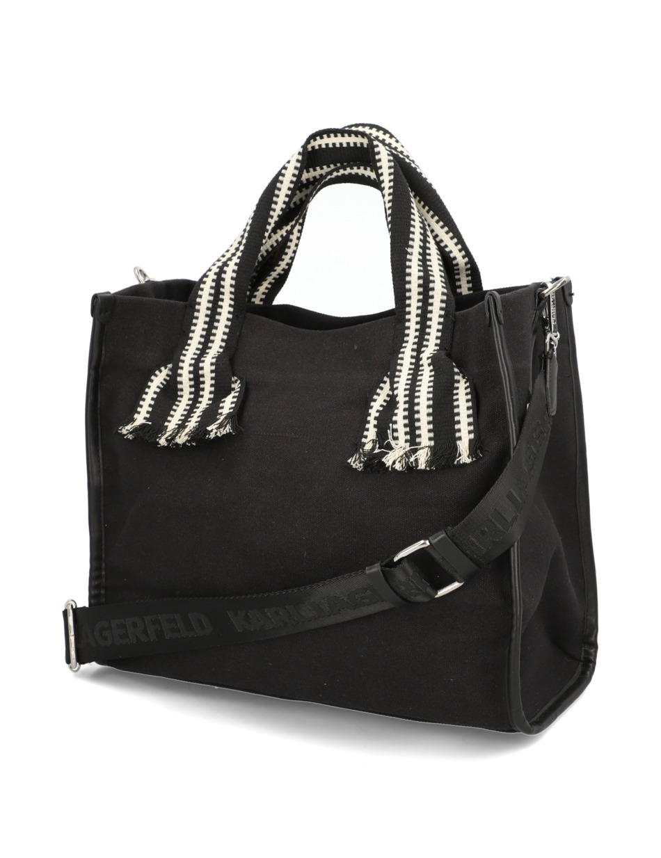 k/signature webbing shopper