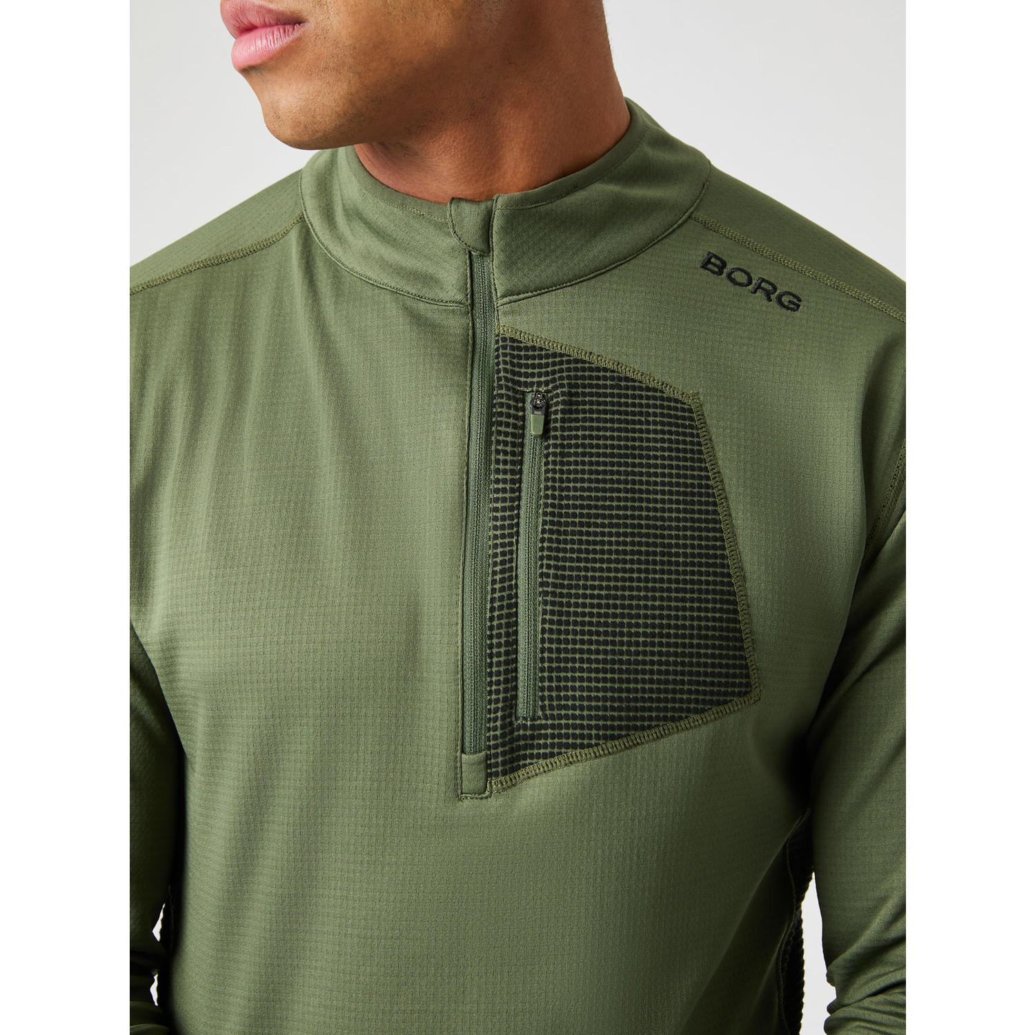 Björn Borg Fleece Midlayer Heren