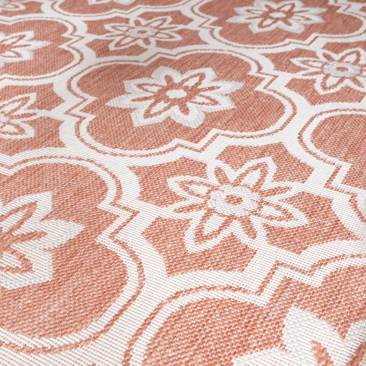 Buitenkleed - Rio Flower Roze
