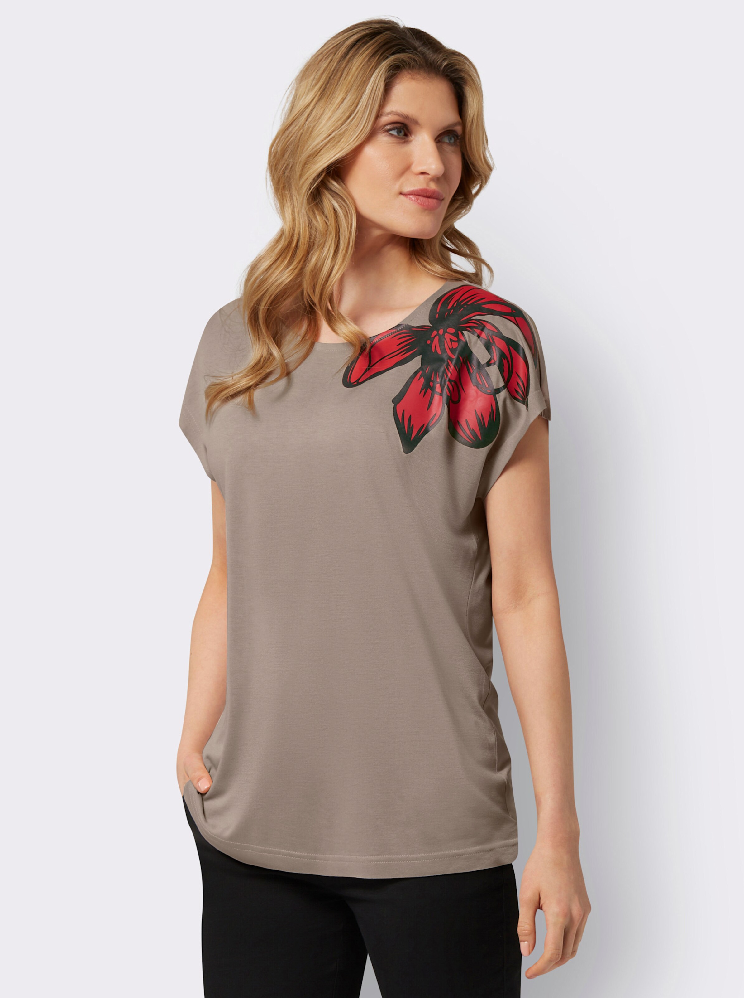 Rundhalsshirt