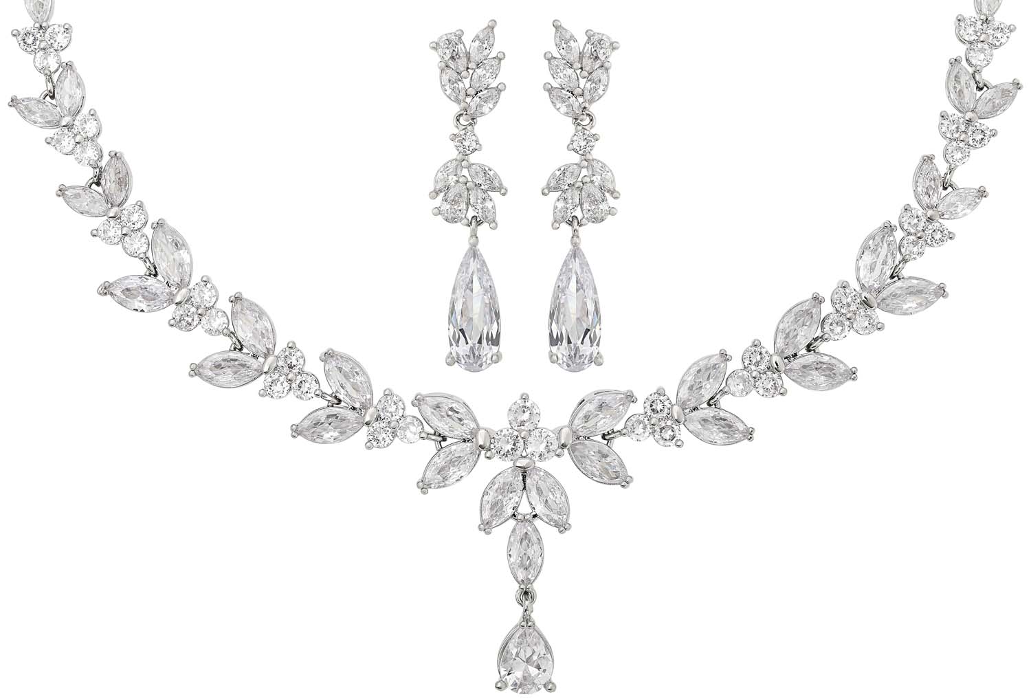 Set - Floral Zirkonia
