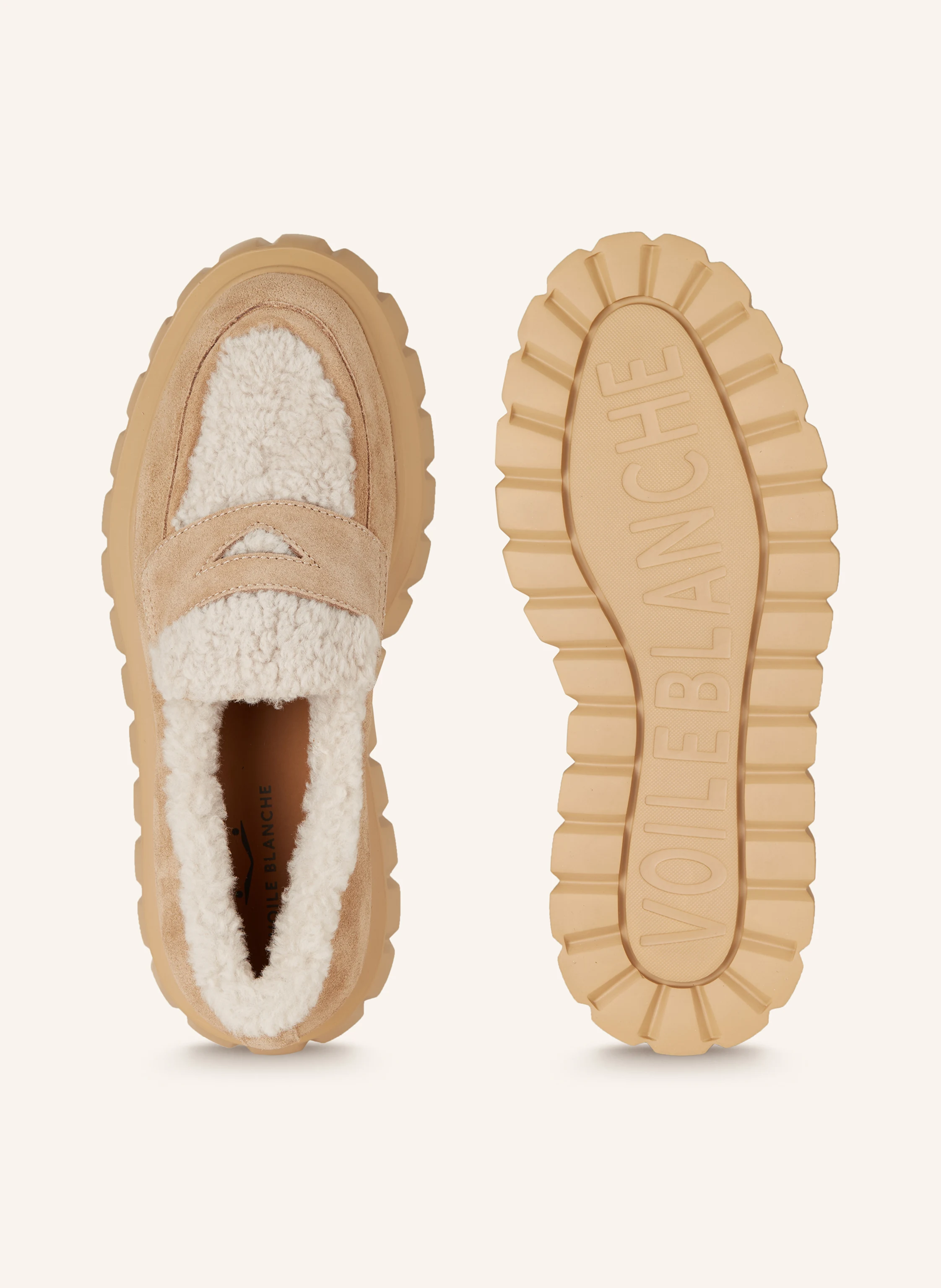 VOILE BLANCHE Plateau-Loafer GRENELLE