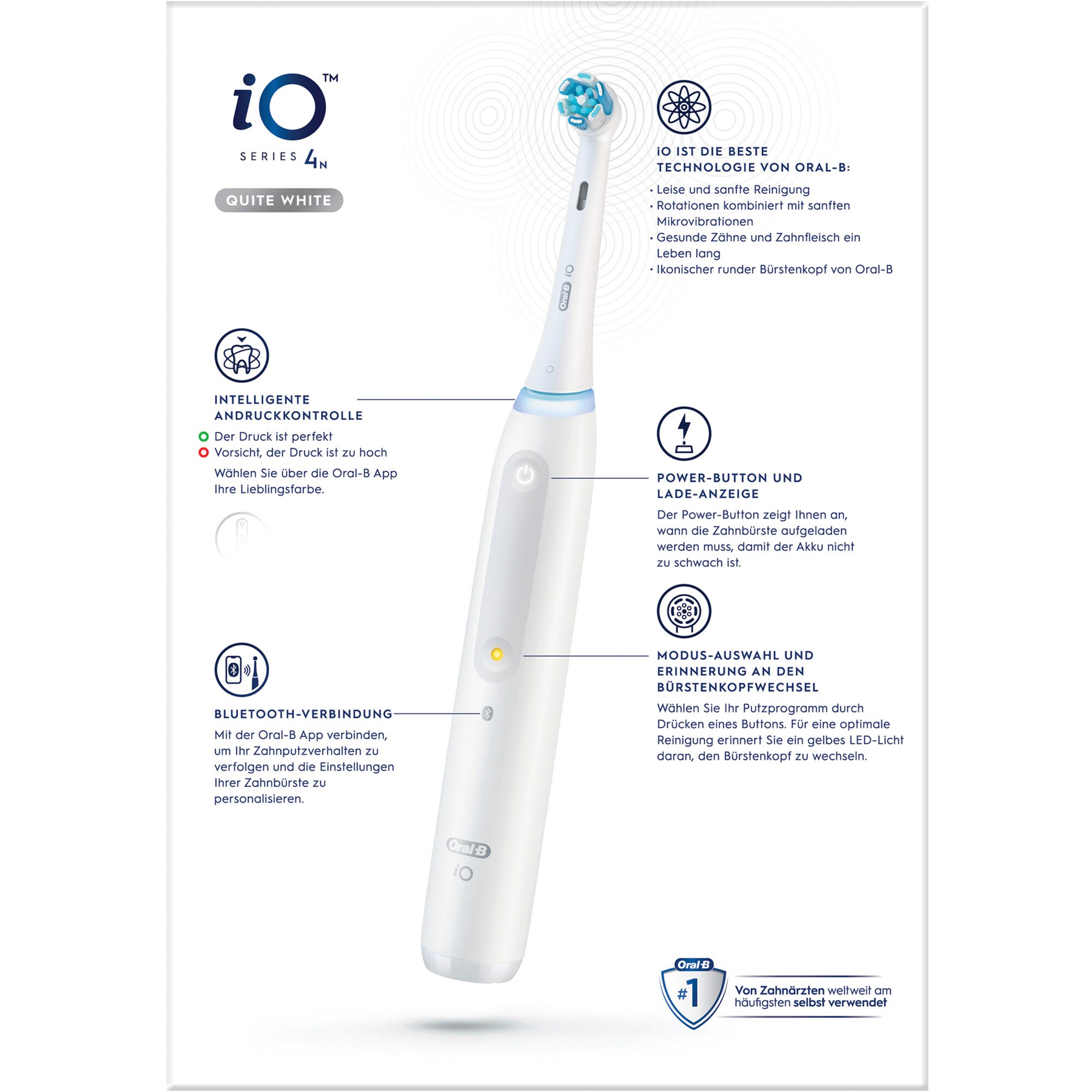 Braun Elektrische Zahnbürste Oral-B iO Series 4