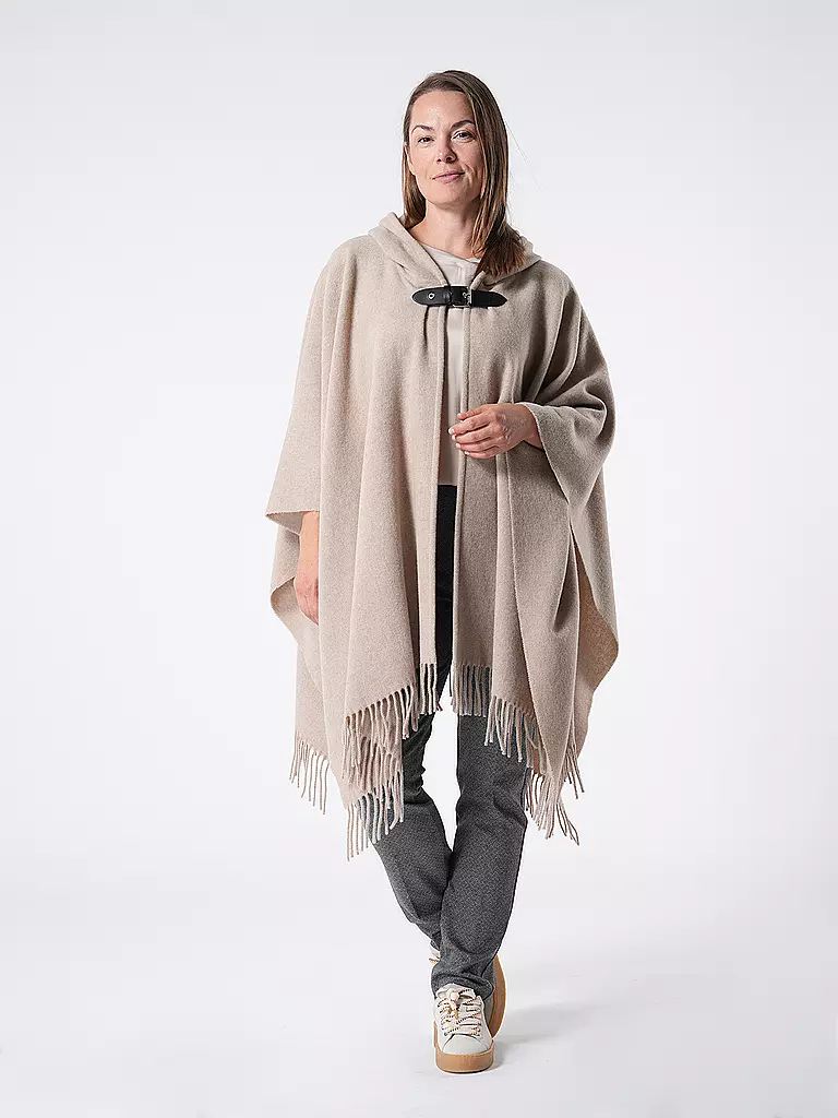 EMPORIO ARMANI Poncho - Cape  beige