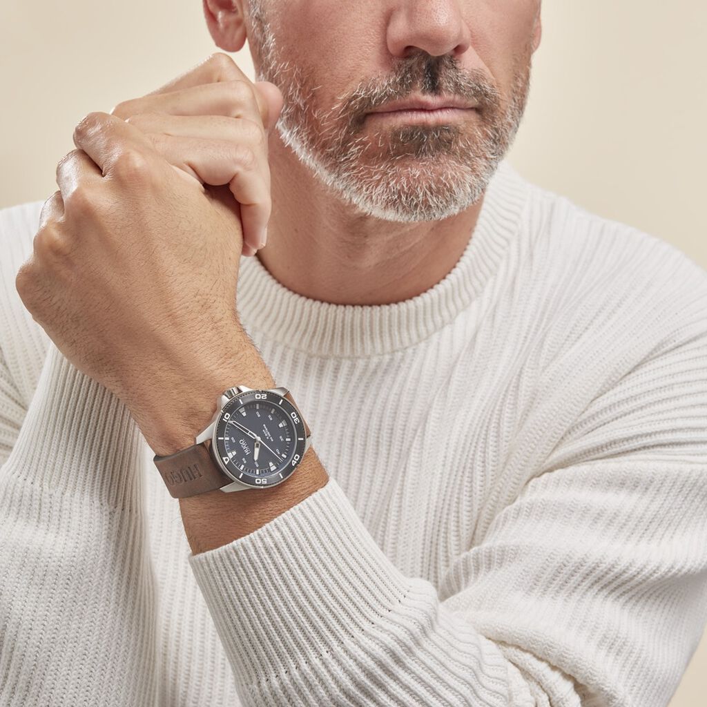 Montre Hugo Streetdiver Bleu