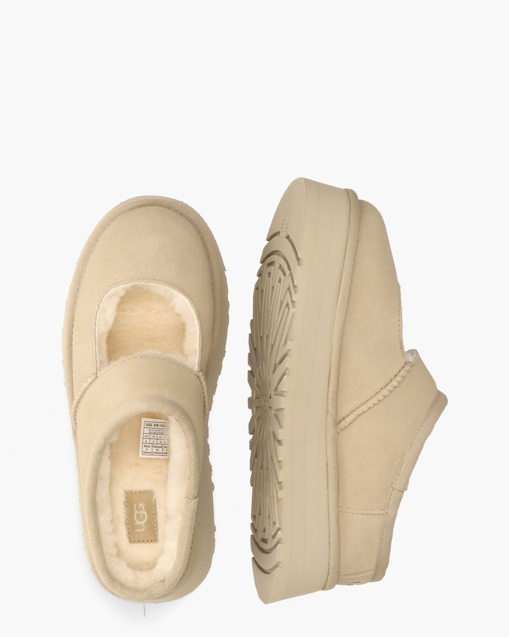 UGG Bea Mary Jane Mustard Seed Damespantoffels