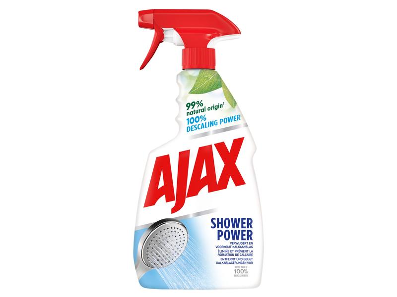 Ajax Badreiniger Shower Power 750 ml Reiniger mit Entkalkungskraft fürs Badezimmer