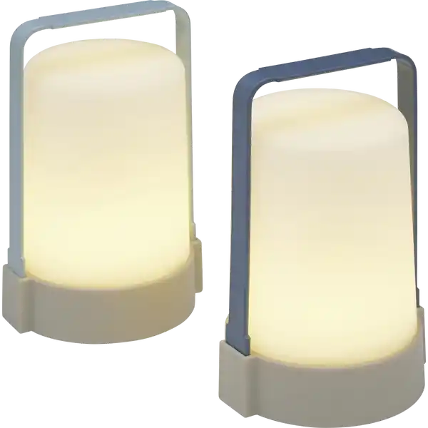 Outdoor-Tischleuchten, 2er-Set