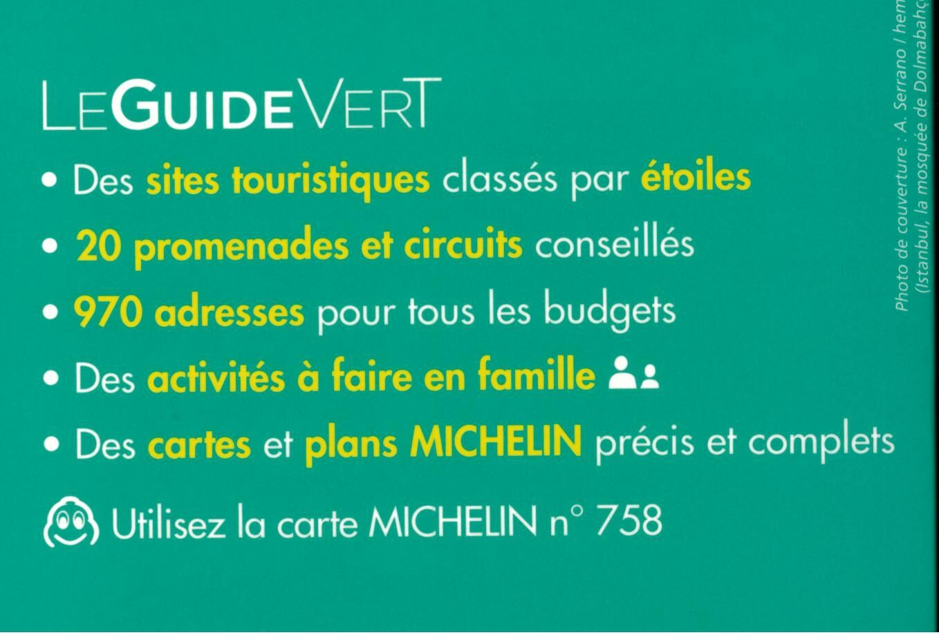 MICHELIN - GUIDE VERT TURQUIE