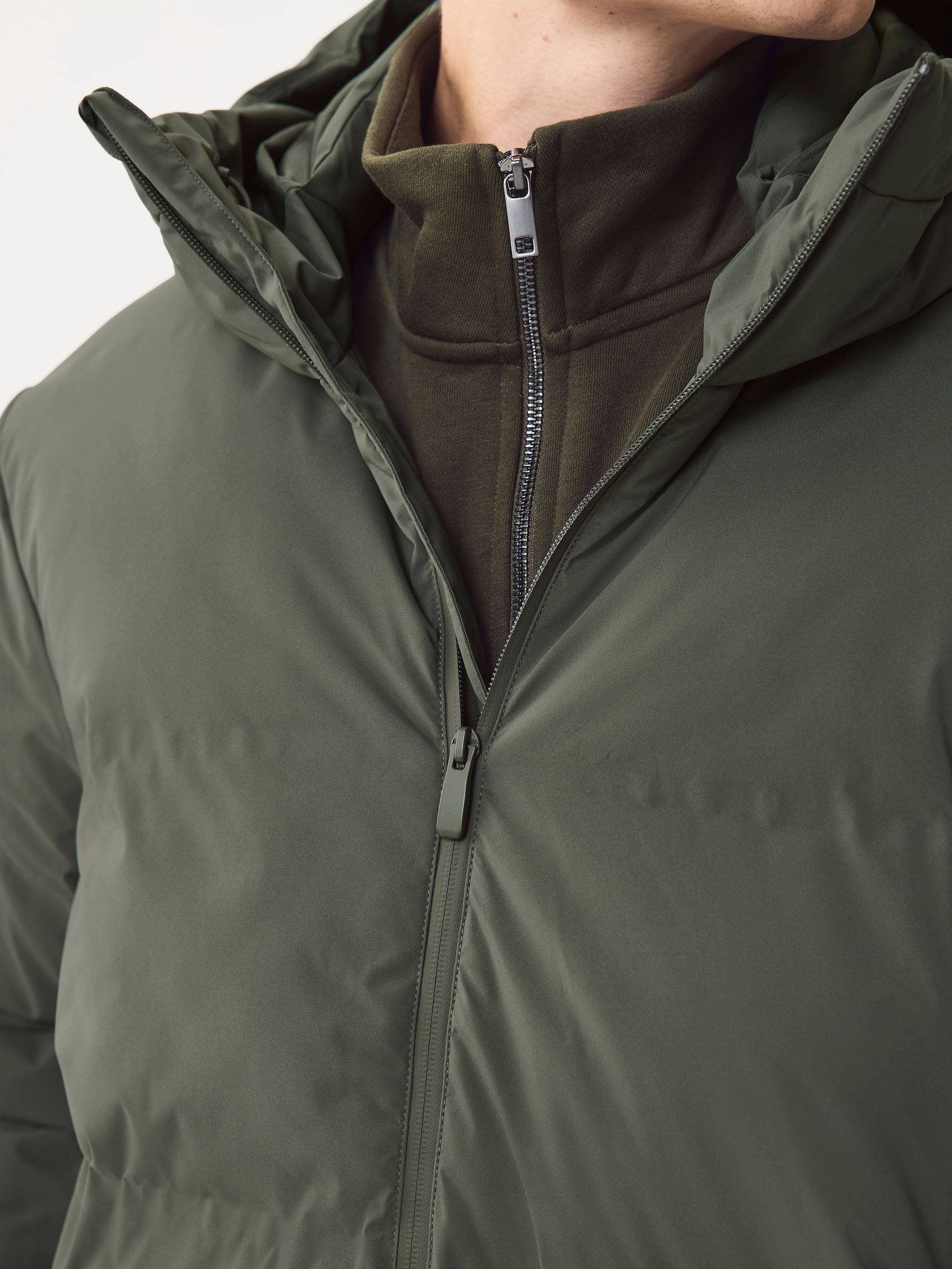 Kakigroen - Standaard lengte - ThermoGen Shower Resistant Puffer Jacket