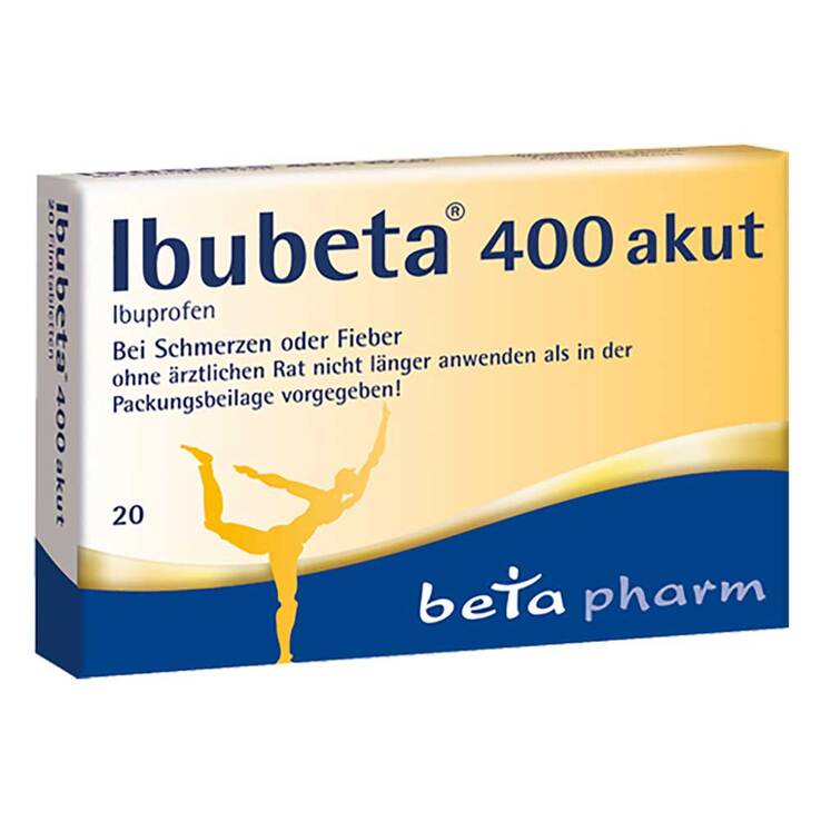 Ibubeta® 400 akut Filmtabletten, 20 St