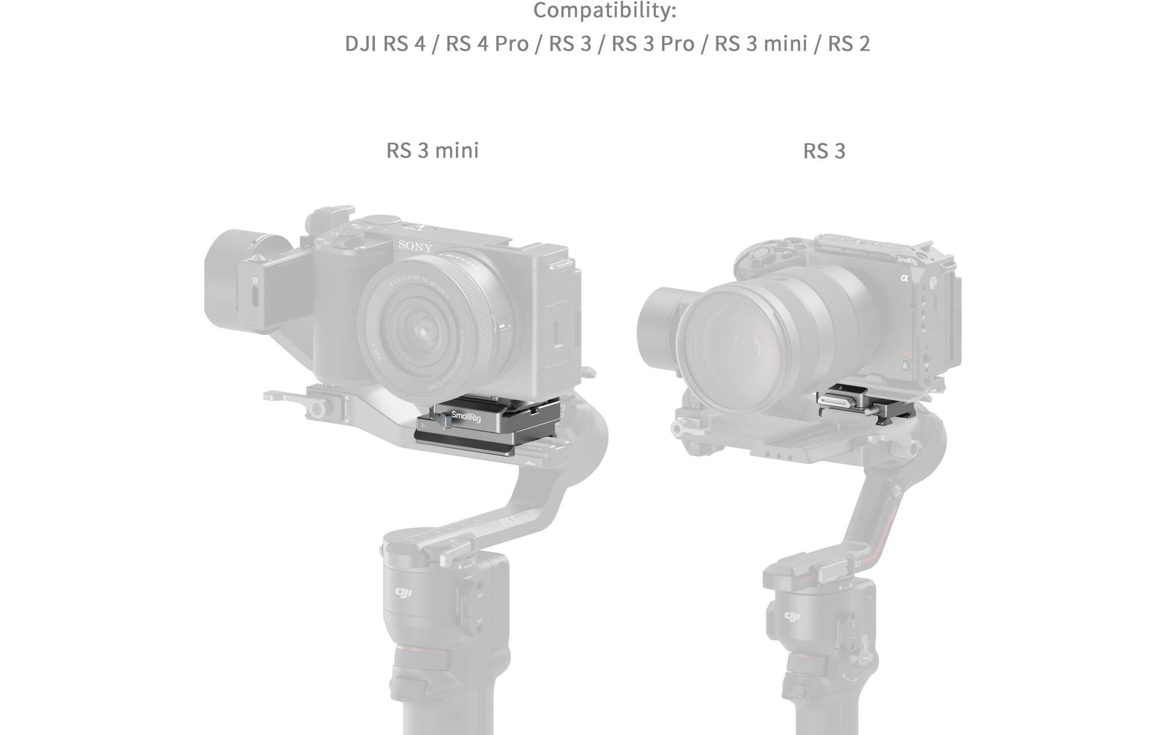 HawkLock H38 Arca-Swiss QR-Platte für DJI-StabilisatorenArca-Swiss-Schnellwechselplatte