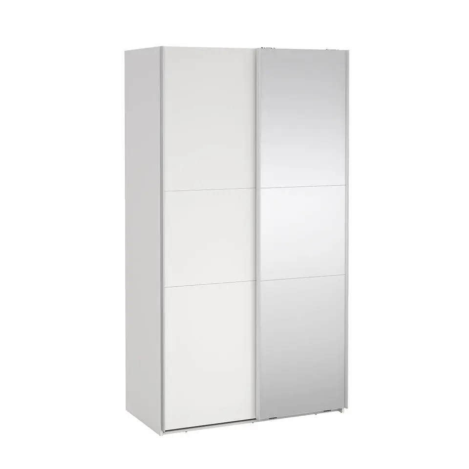 Hioshop Como schuifdeurkast 2 deuren 120x220cm wit