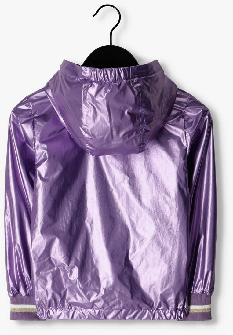 MOODSTREET paarse moodstreet jack jacket metallic shell