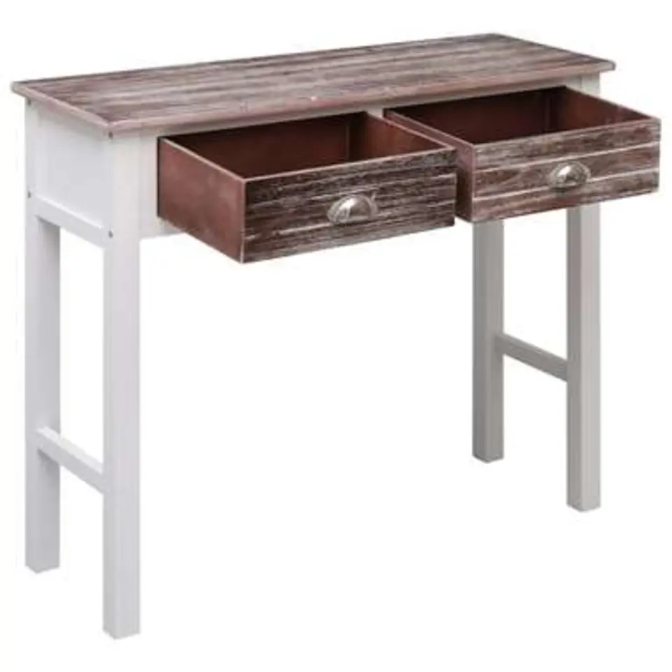 vidaXL - Wandtafel - Bruin - Hout