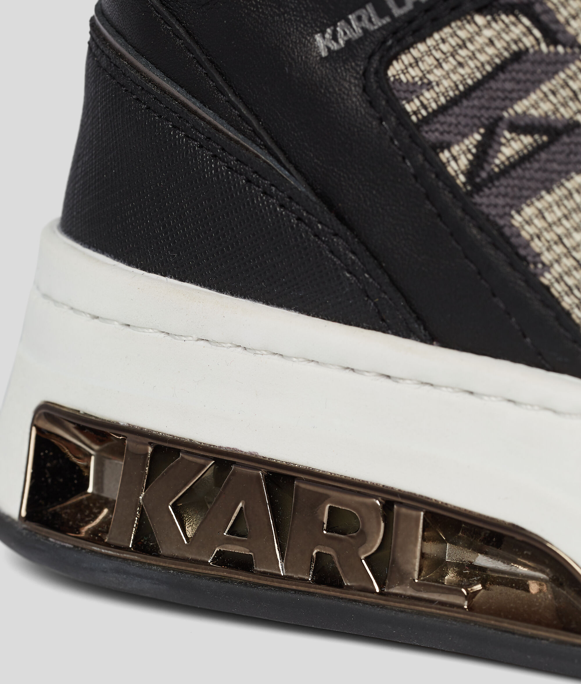 Basket montante KL Monogram Elektra Jacquard