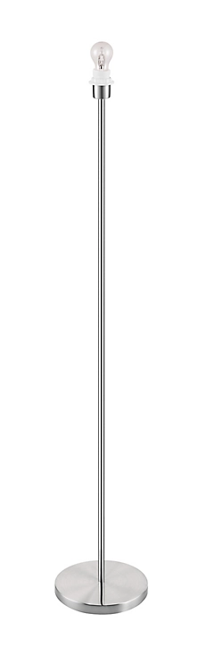 Pied de lampadaire Guiterne E27 argent